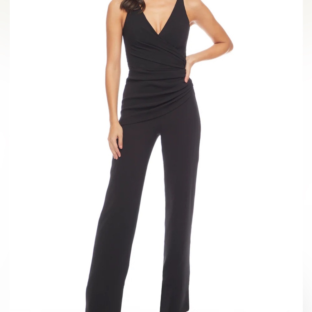 Dress the Population Sam Jumpsuit in Navy NWT size XS
